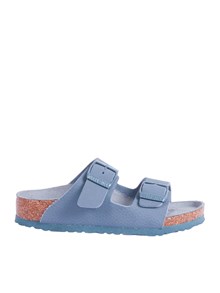 BIRKENSTOCK Arizona Kids triples basalt gray, Birko Flor