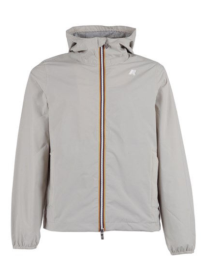 K-WAY JACK STRETCH NYLON JERSEY JACKET