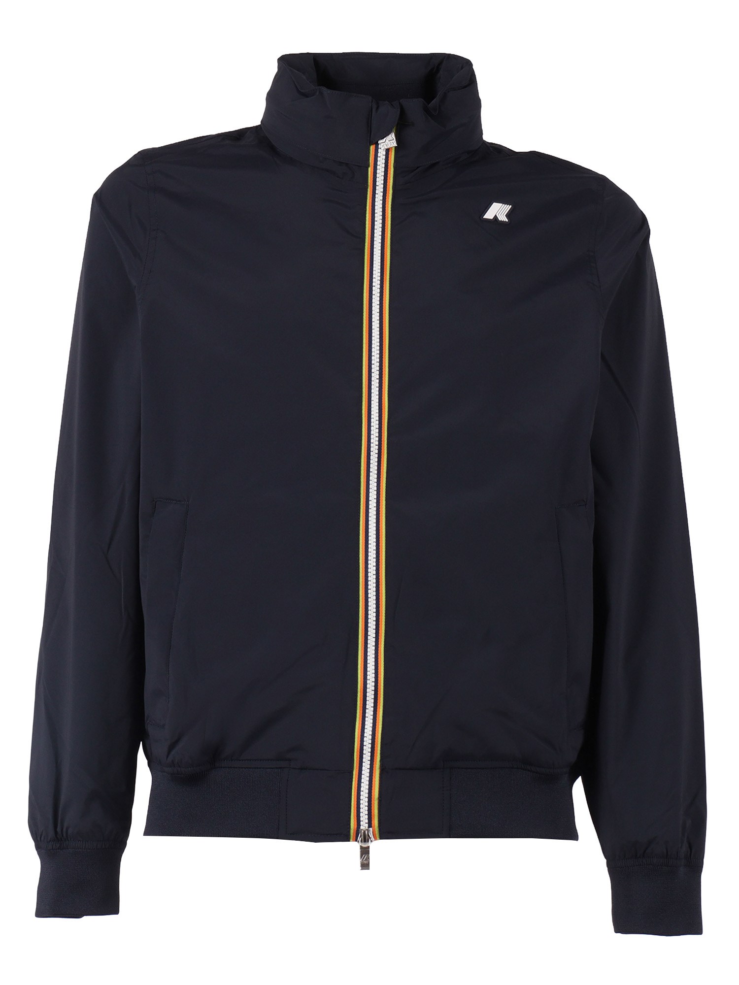 K-way Amaury Stretch Nylon Jersey In Blue