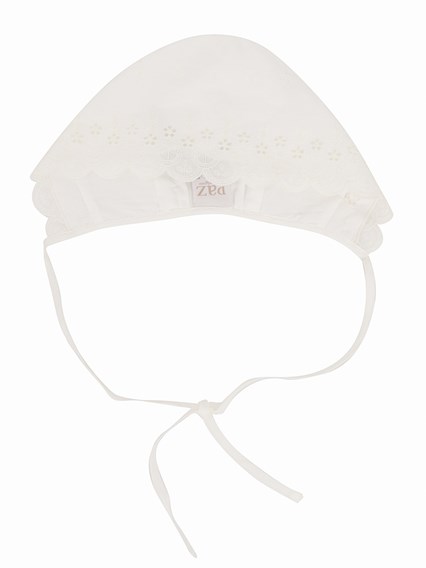 Paz Rodriguez WOVEN NEWBORN BONNET "PAZ V25"