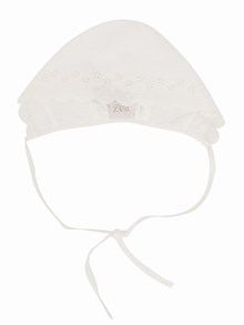 Paz Rodriguez WOVEN NEWBORN BONNET "PAZ V25"