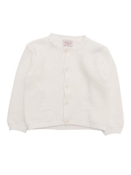 Paz Rodriguez KNIT NEWBORN CARDIGAN "ESENCIAL"