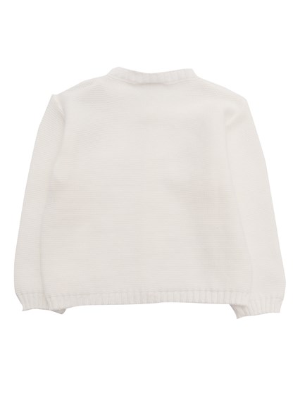 Paz Rodriguez KNIT NEWBORN CARDIGAN "ESENCIAL"