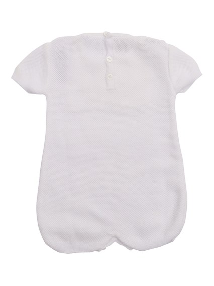 Paz Rodriguez KNIT NEWBORN ROMPER "LINO"