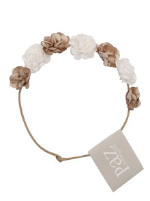 Paz Rodriguez WOVEN INFANT GIRL HEADBAND "CEREMONIA V25"