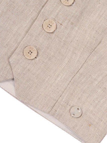 Paz Rodriguez WOVEN INFANT BOY WAISTCOAT "CEREMONIA V27"