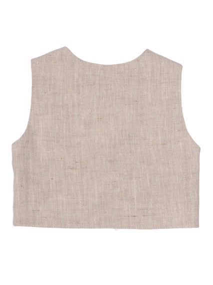 Paz Rodriguez WOVEN INFANT BOY WAISTCOAT "CEREMONIA V27"