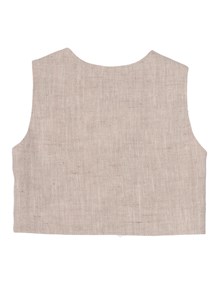 Paz Rodriguez WOVEN INFANT BOY WAISTCOAT "CEREMONIA V27"
