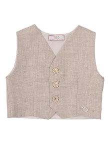Paz Rodriguez WOVEN INFANT BOY WAISTCOAT "CEREMONIA V27"
