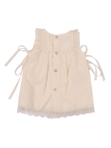 Paz Rodriguez WOVEN NEWBORN DRESS "ESENCIAL"
