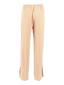 FORTE FORTE pantalone elastico regular matte envers satin