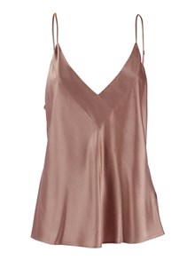FORTE FORTE sliptop raso seta stretch shiny