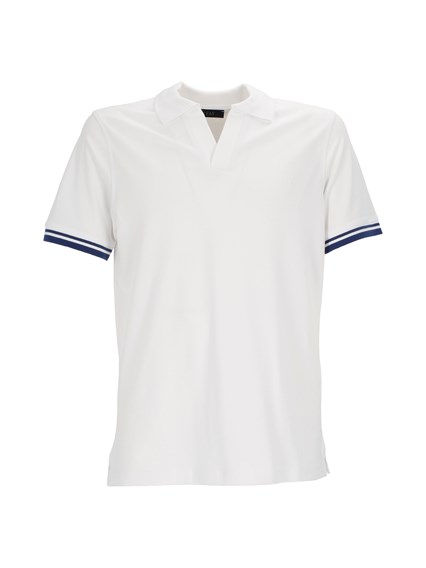 Fay POLO SENZA BT. PIQUET STR. STRIPES
