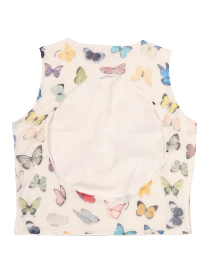 Monnalisa TEE OBLO TULLE ST.FARFALL
