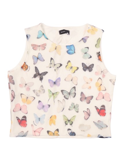 Monnalisa TEE OBLO TULLE ST.FARFALL