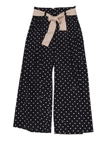 Monnalisa Polka-dot poplin pants