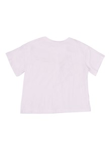 Monnalisa Oversized jersey tee with bow