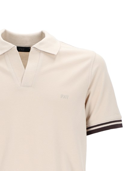 Fay POLO SENZA BT. PIQUET STR. STRIPES