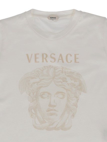 Versace T-SHIRT JERSEY + ST. MEDUSA OUTLINE