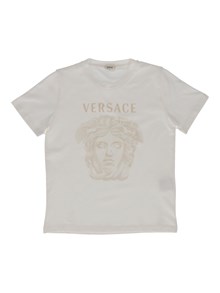Versace T-SHIRT JERSEY + ST. MEDUSA OUTLINE