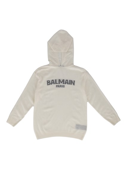 Balmain KNIT HOODIE