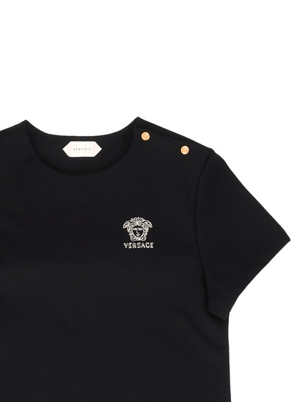Versace DRESS PUNTO MILANO + RIC. MEDUSA LUREX