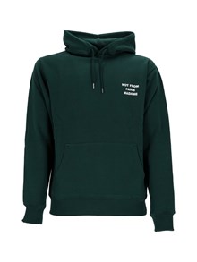 DROLE DE MONSIEUR DARK GREEN Bold Slogan Hoodie
