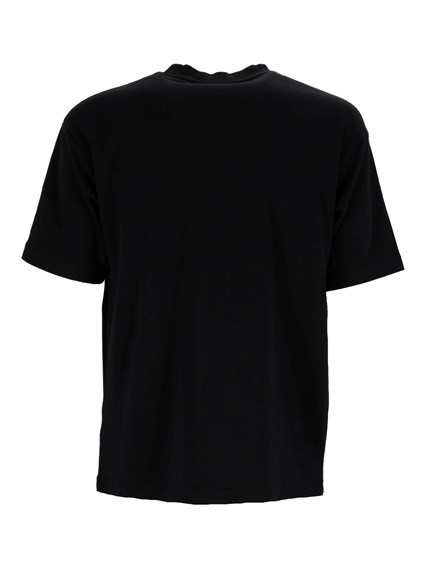 DROLE DE MONSIEUR BLACK Classic Slogan T-shirt