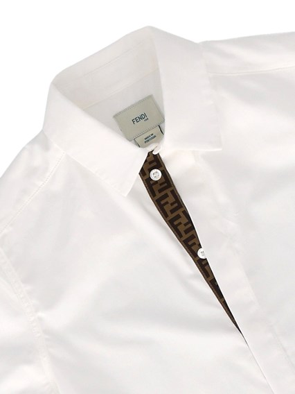 Fendi Jr POPLIN SHIRT
