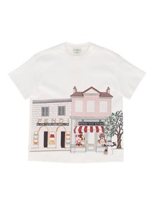 Fendi Jr INTERLOCK T-SHIRT