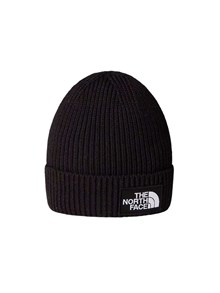 THE NORTH FACE KIDS KIDS TNF LOGO BOX CUFFED BEANIE TNF BLACK