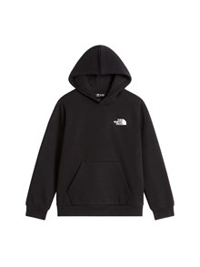 THE NORTH FACE KIDS TEEN EVOLUTION BOX NSE PULLOVER HOODIE TNF BLACK