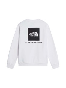 THE NORTH FACE KIDS TEEN EVOLUTION BOX NSE CREW TNF WHITE