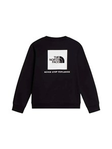 THE NORTH FACE KIDS TEEN EVOLUTION BOX NSE CREW TNF BLACK