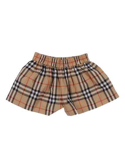 BURBERRY INF GIRL SHORTS