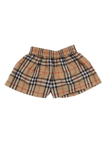 BURBERRY INF GIRL SHORTS