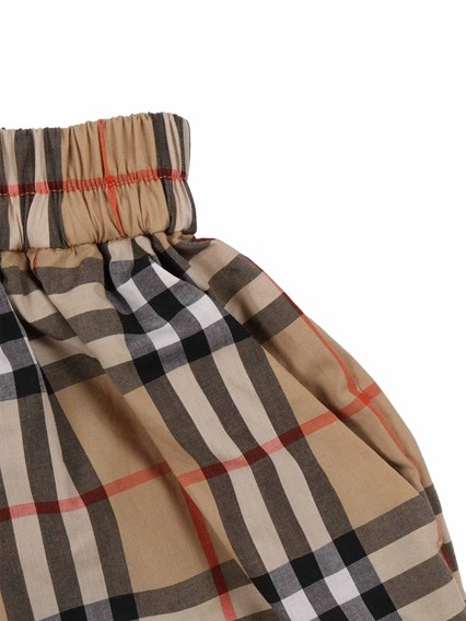 BURBERRY INF GIRL SHORTS