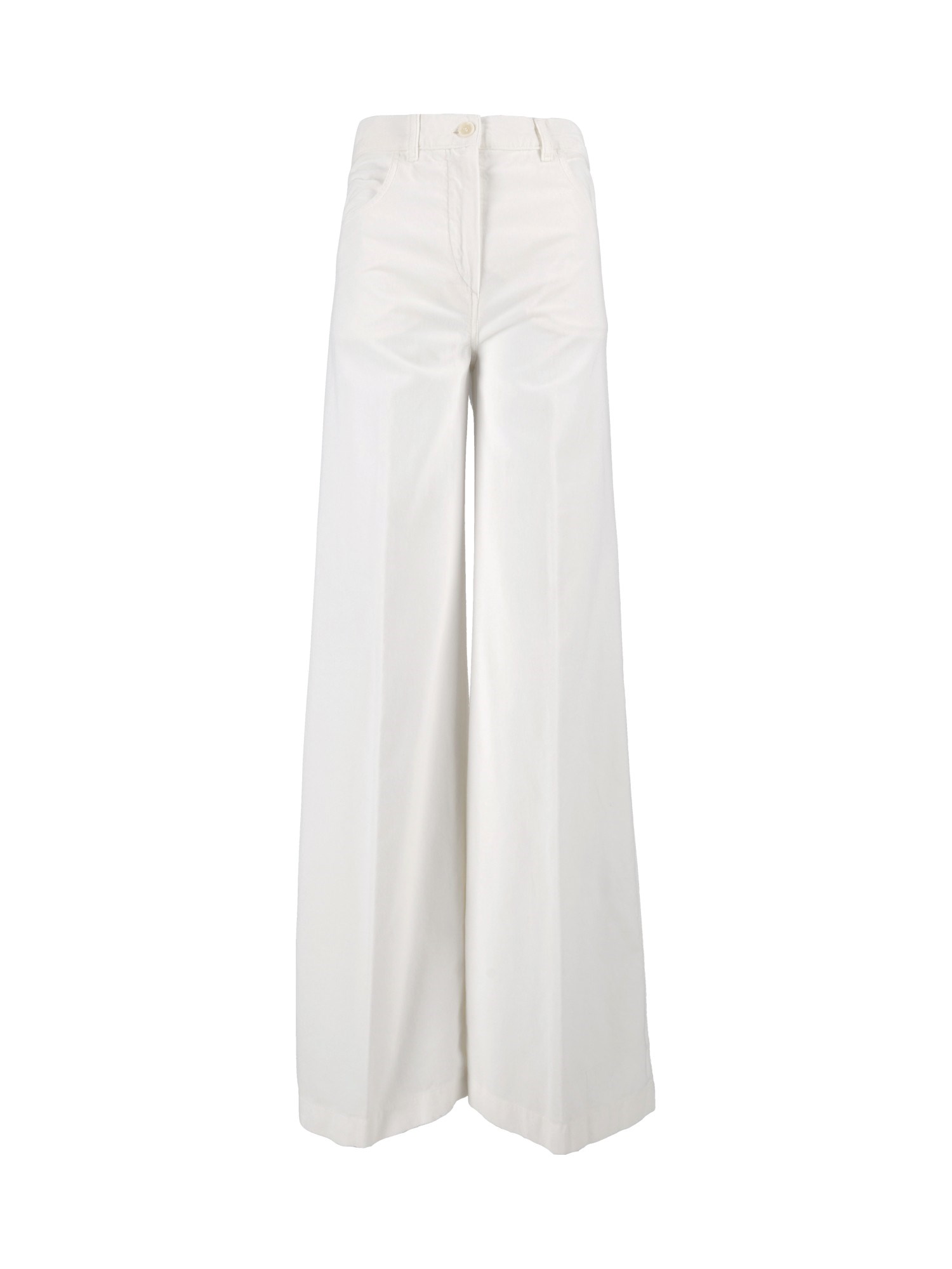 Aspesi Trousers Mod.0156 In White