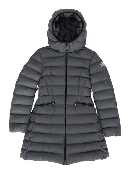 Moncler Enfant DARK GREY CHARPAL LONG COAT