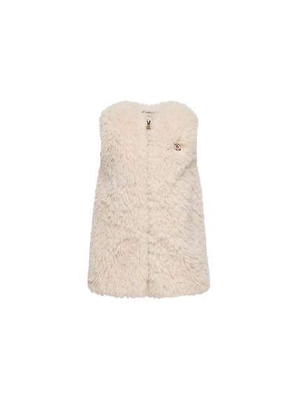 MONCLER ENFANT CREAM DRESS