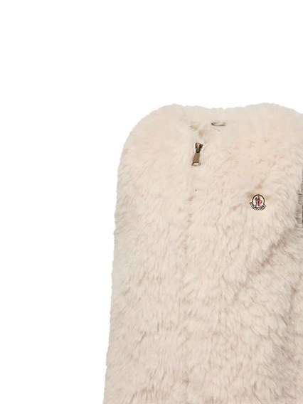 MONCLER ENFANT CREAM DRESS