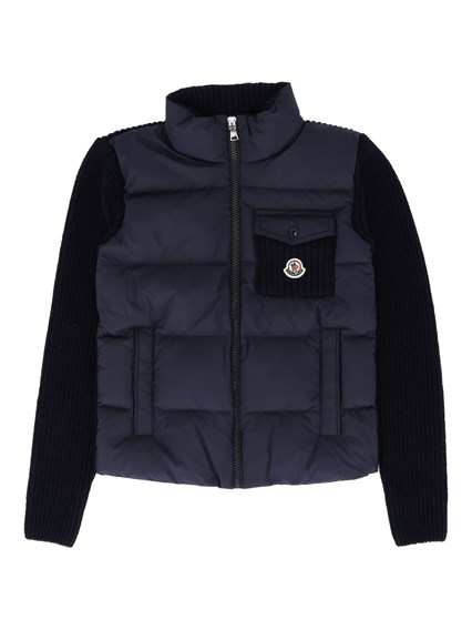 Moncler Enfant DARK BLUE CARDIGAN