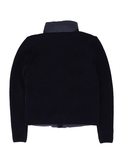 Moncler Enfant DARK BLUE CARDIGAN