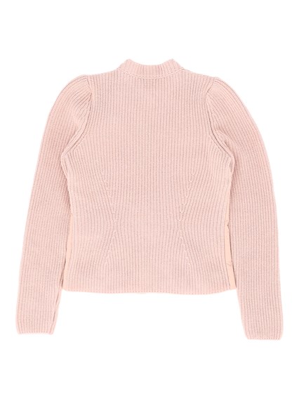 Moncler Enfant LIGHT PINK CARDIGAN