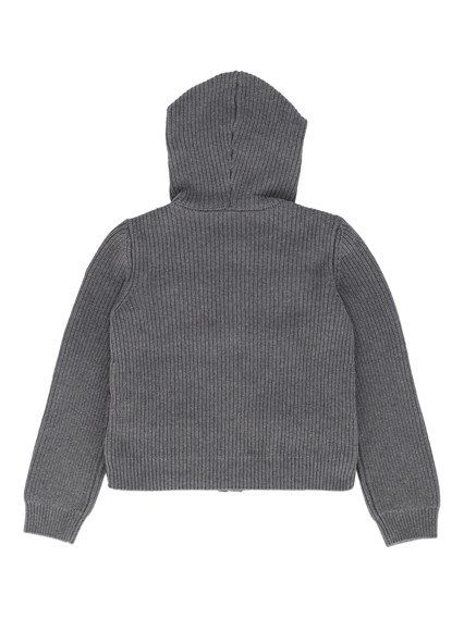 Moncler Enfant MEDIUM GREY CARDIGAN
