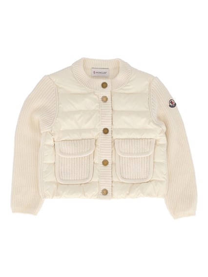 Moncler Enfant NATURAL CARDIGAN