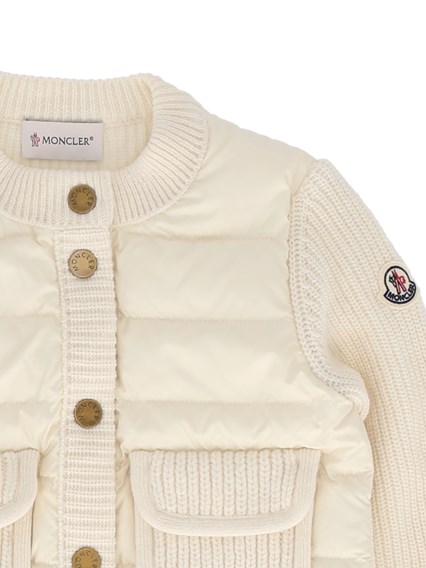 Moncler Enfant NATURAL CARDIGAN