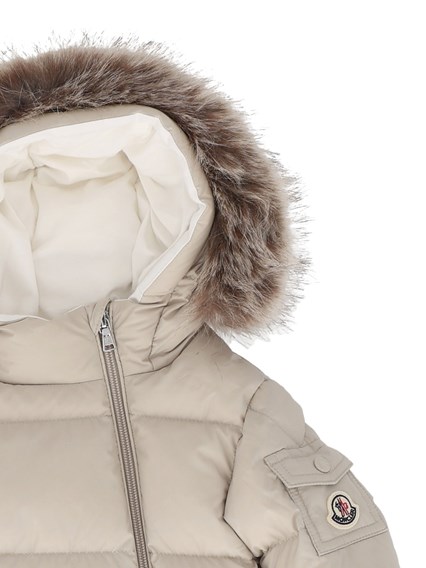Moncler Baby LIGHT BEIGE YORICK PADDED SNOWSUIT