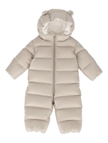 Moncler Baby LIGHT BEIGE ALANIE PADDED SNOWSUIT