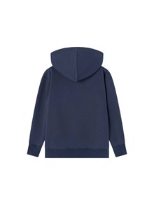 GOLDEN GOOSE JOURNEY UNISEX OVER HOODIE BLEND COTTON FLEECE LOGO EMBROIDERY